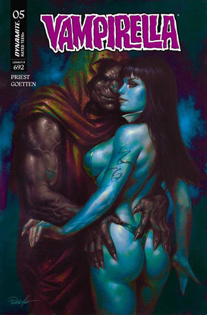 [Vampirella (series 10) #5 (Cover M - Lucio Parrillo Ultraviolet Variant)]