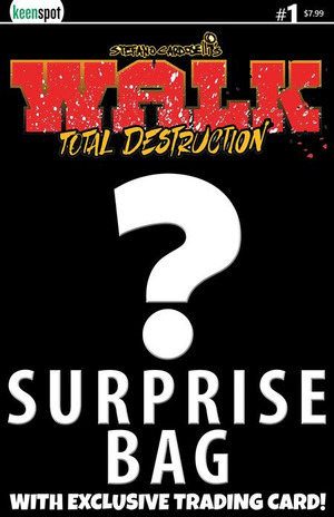 [Walk: Total Destruction #1 (Cover B - Stefano Cardoselli Bagged Surprise Variant w/ Trading Card)]