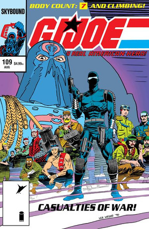 [G.I. Joe: A Real American Hero #109 Hama Files Edition (Cover C - Lee Weeks Foil)]
