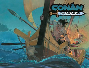 [Conan the Barbarian (series 5) #34 (Cover G - Esad Ribic Wraparound Variant)]