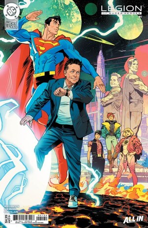 [Legion of Super-Heroes (series 9) 1 (Cover H - Dan Mora Michael J. Fox Cameo Variant)]