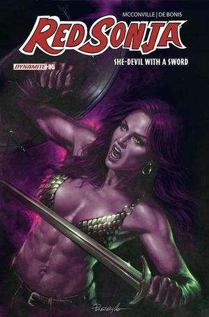 [Red Sonja: She-Devil with a Sword #5 (Cover K - Lucio Parrillo Ultraviolet Variant)]