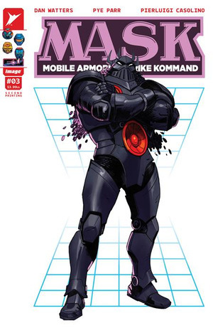 [M.A.S.K. #3 (2nd printing, Cover A - Marco Ferrari)]
