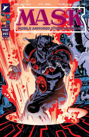 [M.A.S.K. #3 (2nd printing, Cover B - J.H. Williams)]