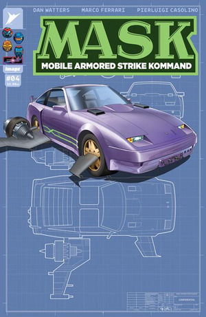[M.A.S.K. #4 (Cover E - E.J. Su Incentive)]