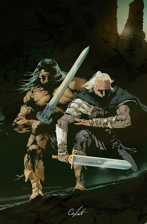[Conan and Dragonero #5 (Cover B - Stevan Subic Full Art Variant)]