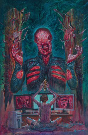 [Hellraiser - Resurrections: Onanistic Ritual #1 (Cover F - Dave Kendall Full Art Unlimited Variant)]