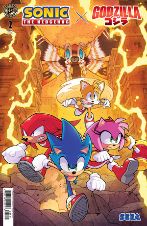 [Sonic the Hedgehog x Godzilla #2 (Cover A - Jack Lawrence)]