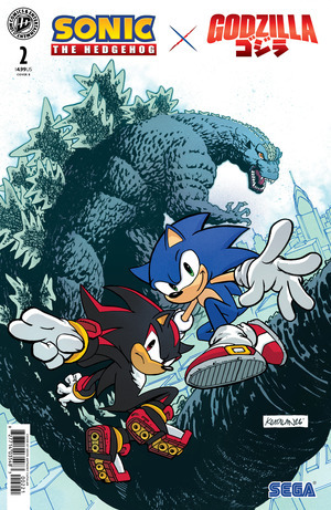 [Sonic the Hedgehog x Godzilla #2 (Cover B - Kevin Anthony Catalan)]