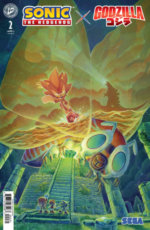 [Sonic the Hedgehog x Godzilla #2 (Cover C - Natalie Haines Incentive)]