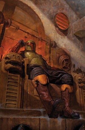 [Star Wars: Book of Boba Fett No. 1 (Cover J - E.M. Gist Full Art Incentive)]