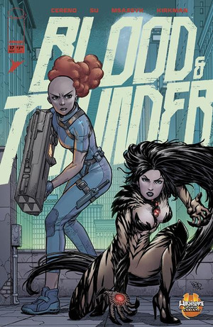 [Blood & Thunder #17 (Cover E - E.J. Su Witchblade Team Up Variant)]
