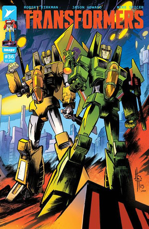 [Transformers (series 4) #36 (Cover C - Jason Howard)]
