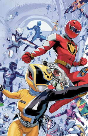 [Power Rangers Unlimited #3 (Cover C - Alessio Zonno Every Ranger Ever Connecting Variant)]
