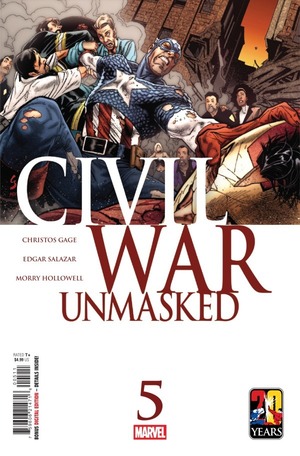 [Civil War - Unmasked No. 5 (Cover A - Geoff Shaw)]