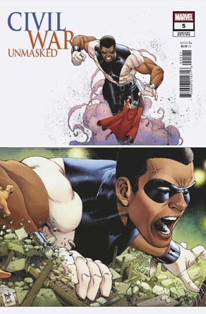 [Civil War - Unmasked No. 5 (Cover B - Paulo Siqueira 5-part Connecting Variant)]