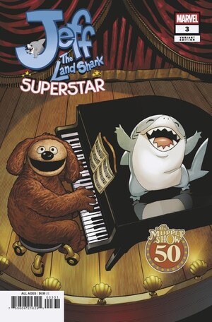 [Jeff the Land Shark - Superstar No. 3 (Cover C - Matteo Lolli Muppets Variant)]