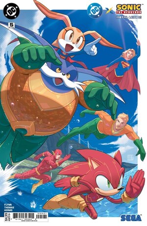 [DC x Sonic the Hedgehog - Metal Legion 5 (Cover B - Min Ho Kim)]