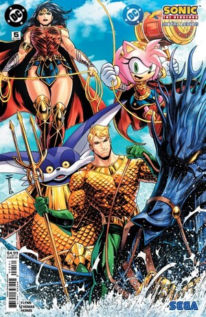 [DC x Sonic the Hedgehog - Metal Legion 5 (Cover C - Serg Acuna)]