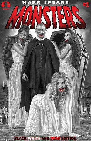 [Mark Spears Monsters #1 (7th printing, Cover C - Mark Spears Court of Blood Variant)]