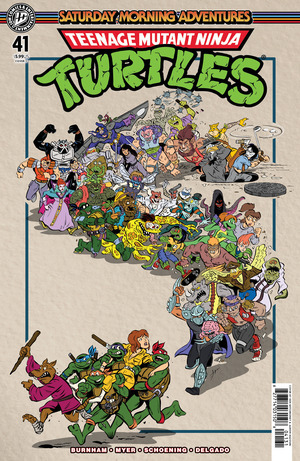 [Teenage Mutant Ninja Turtles: Saturday Morning Adventures - Continued #41 (Cover C - Ken Mitchroney)]