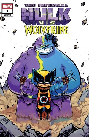 [Infernal Hulk vs. Wolverine No. 1 (Cover B - Skottie Young)]