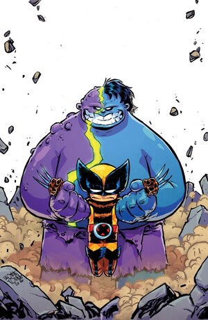 [Infernal Hulk vs. Wolverine No. 1 (Cover K - Skottie Young Full Art Incentive)]