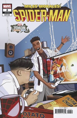 [Miles Morales: Spider-Man (series 3) No. 2 (Cover E - Nico Leon Marvel Tokon: Fighting Souls Battle Variant)]