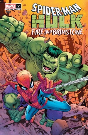 [Spider-Man / Hulk: Fire and Brimstone No. 2 (Cover C - Greg Land)]