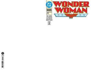 [Wonder Woman 72 Facsimile Edition (Cover C - Blank)]