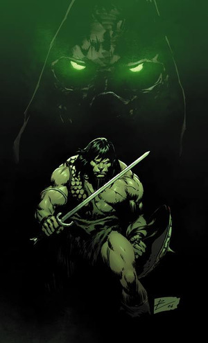 [Conan the Barbarian: Tides of the Tyrant King #1 (Cover H - Roberto De La Torre Full Art Variant)]