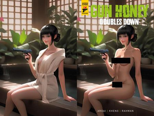 [Gun Honey - Doubles Down #4 (Cover E - Rare Tempter Nude Clothed Bagged Variant)]
