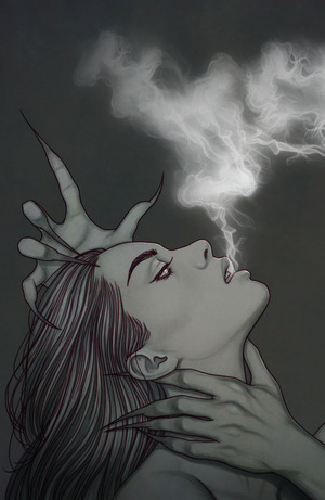 [Hello Darkness #25 (Cover G - Jenny Frison Glow-in-the-Dark Full Art Incentive)]
