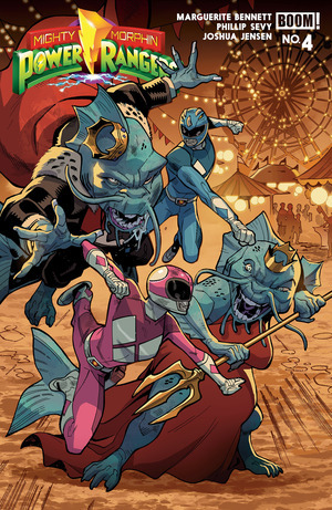 [Mighty Morphin Power Rangers (series 2) #4 (Cover A - Enid Balam)]