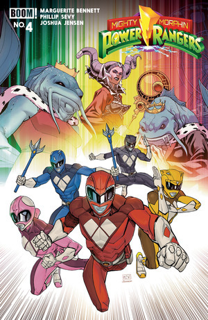 [Mighty Morphin Power Rangers (series 2) #4 (Cover B - Phillip Sevy)]
