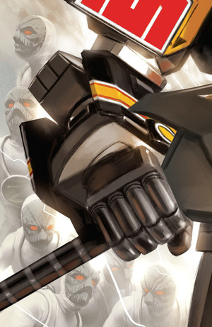 [Mighty Morphin Power Rangers (series 2) #4 (Cover C - Miguel Mercado Megazord Connecting Variant)]
