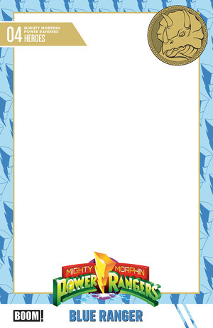 [Mighty Morphin Power Rangers (series 2) #4 (Cover D - Trading Card Blank)]