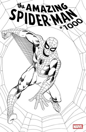 [Amazing Spider-Man No. 1000 (Cover W - Steve Ditko B&W Incentive)]