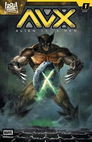 [Alien vs. X-Men No. 1 (Cover C - Alan Quah Poster Homage)]