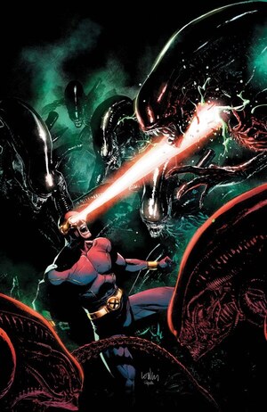 [Alien vs. X-Men No. 1 (Cover K - Leinil Yu Full Art Incentive)]