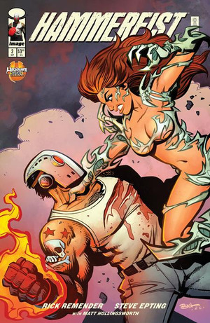 [Hammerfist #2 (Cover C - Brett Parson Witchblade Team Up Variant)]