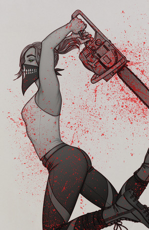 [Something is Killing the Children #50 (Cover F - Jenny Frison Full Art B&W Incentive)]