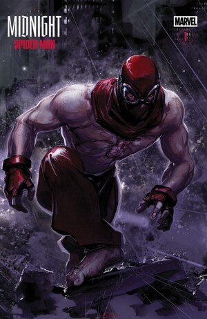 [Midnight Spider-Man No. 1 (1st printing, Cover F - Clayton Crain 3-part Connecting Variant)]