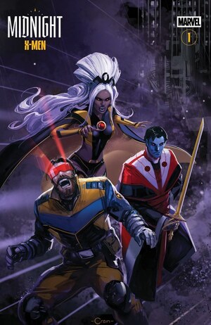 [Midnight X-Men No. 1 (1st printing, Cover F - Clayton Crain 3-part Connecting Variant)]