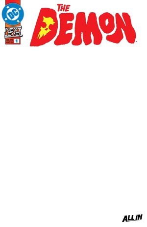 [Demon (series 4) 1 (Cover F - Blank)]