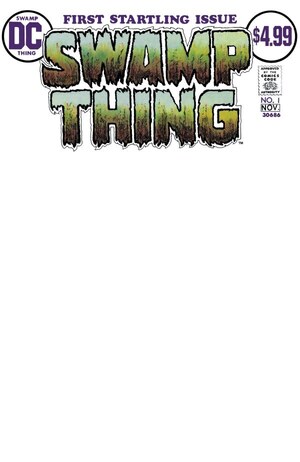 [Swamp Thing 1 Facsimile Edition (Cover D - Blank)]