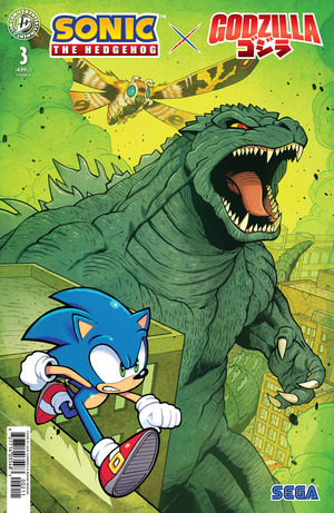 [Sonic the Hedgehog x Godzilla #3 (Cover A - Jack Lawrence)]