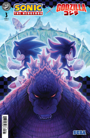 [Sonic the Hedgehog x Godzilla #3 (Cover C - Natalie Haines Incentive)]