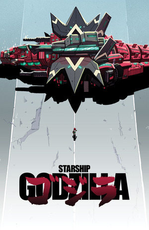 [Starship Godzilla - Invasion X #1 (Cover D - Louie Joyce Movie Homage Incentive)]