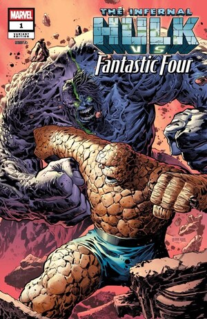 [Infernal Hulk vs. Fantastic Four No. 1 (Cover D - Ken Lashley)]